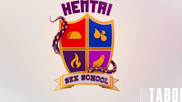 Petite Anime Chick With Big Tits Gets Hard Pound During Detention Session