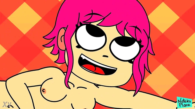 Ramona Flowers Takes Scott Pilgrim On A Wild Hentai Cartoon Ride