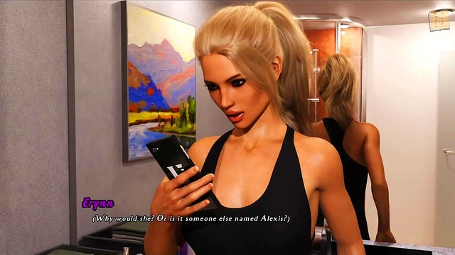 Erynn's Erotic Journey – Blonde Teen With Big Tits Gets Intimate In 3D Hentai Cartoon