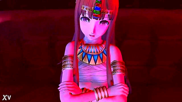 Hypnotized Futaba Sinks Into Seductive 3D Hentai Fantasies