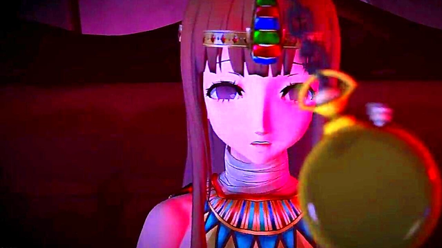 Hypnotized Futaba Sinks Into Seductive 3D Hentai Fantasies