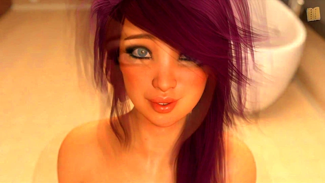 Big-Titted 3D Hentai Girlfriend Gets Ass Play During Erotic Story Scene