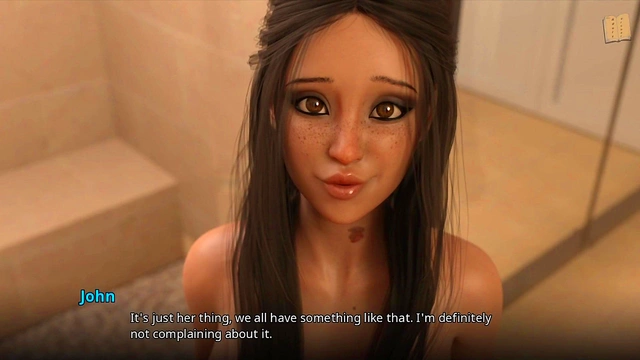 Big-Titted 3D Hentai Girlfriend Gets Ass Play During Erotic Story Scene