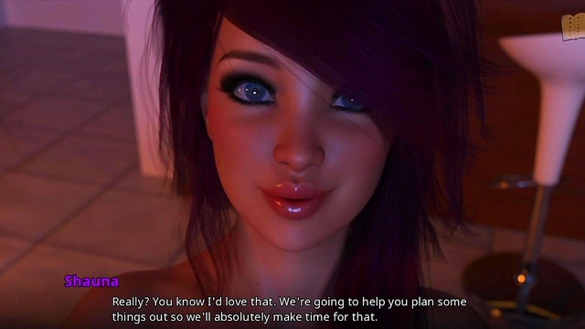 Big-Titted 3D Hentai Girlfriend Gets Ass Play During Erotic Story Scene