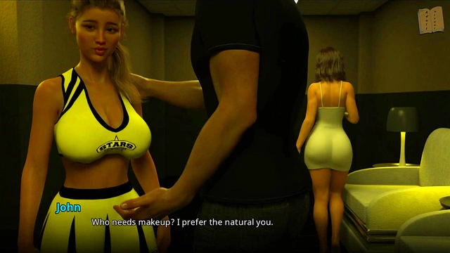 Gorgeous Women Crave John’s Attention In Hot 3D Erotic Anime Adventure