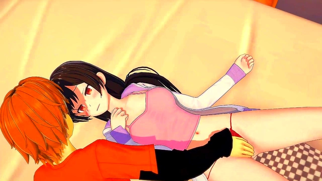 Kazuya's First Time With Rent-A-Girlfriend Chizuru in 3D Hentai Action
