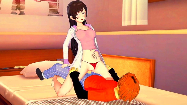 Kazuya's First Time With Rent-A-Girlfriend Chizuru in 3D Hentai Action