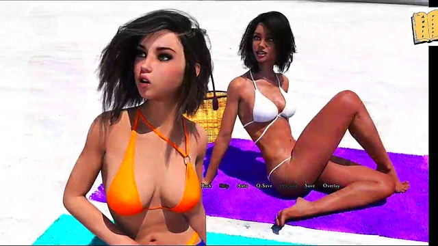 Layla's Steamy Underwater Kiss & Seductive Bikini Tease In 3D Hentai