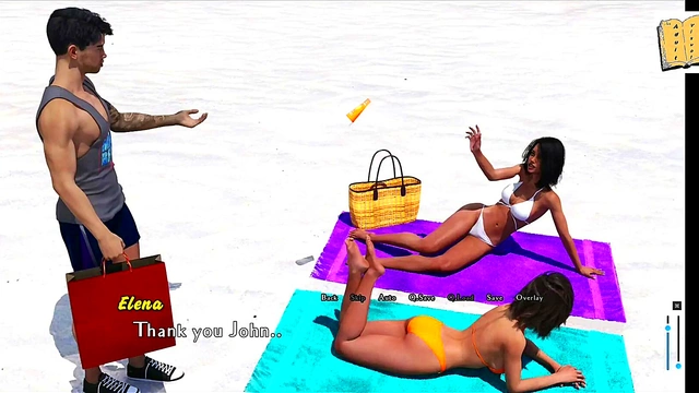 Layla's Steamy Underwater Kiss & Seductive Bikini Tease In 3D Hentai