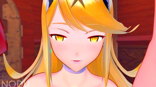 Pyra & Mythra Anime Duo Enjoy Hot Sex With Creamy Finish