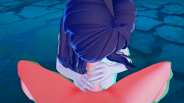 Kazuma Sates Desires With Wiz At KonoSuba's Steamy Hot Springs Encounter