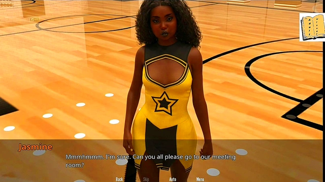 Gorgeous Brunette Katie Deepthroats Big Dick In Erotic 3D Anime Scene