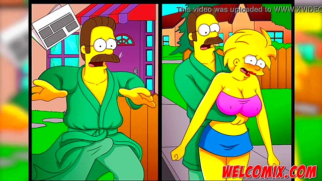 Marge Simpson Teen Lollipop Blowjob & Hard Sex Anime Creampie