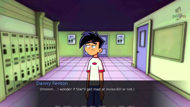 Goth Sam Takes Danny's Dick In Amity Park Anime Action