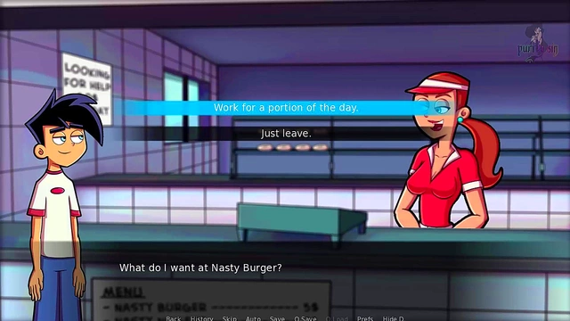 Goth Sam Takes Danny's Dick In Amity Park Anime Action