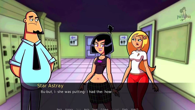 Goth Sam Takes Danny's Dick In Amity Park Anime Action