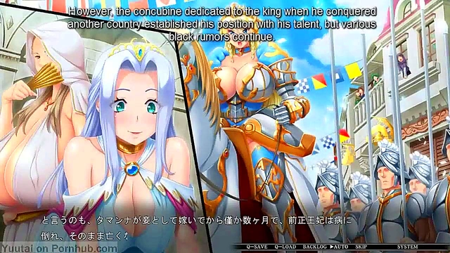 Busty Princess Hypnotizes With Big Tits & Boobs In Anime Eroge Adventure