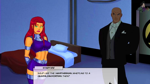 Furry Batgirl & Supergirl Take Turns Sucking Dick for Orgasmic Fun