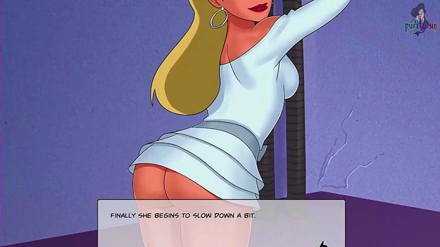 Furry Batgirl & Supergirl Take Turns Sucking Dick for Orgasmic Fun