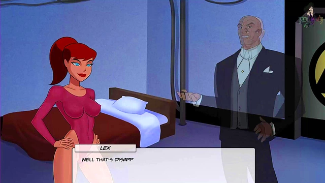 Furry Batgirl & Supergirl Take Turns Sucking Dick for Orgasmic Fun