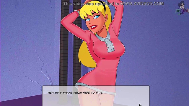 Furry Batgirl & Supergirl Take Turns Sucking Dick for Orgasmic Fun