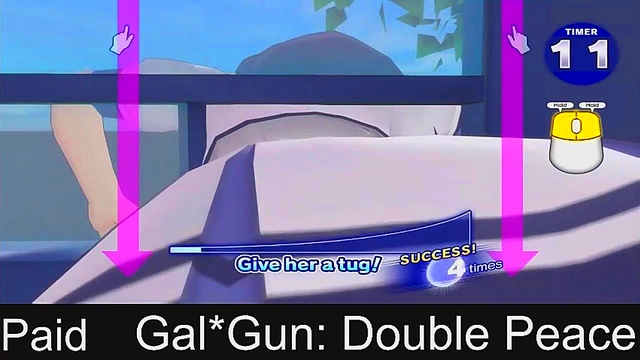 Steamy Anime Game Shooter – Gal*Gun Duo Enjoy Intense Hentai Action