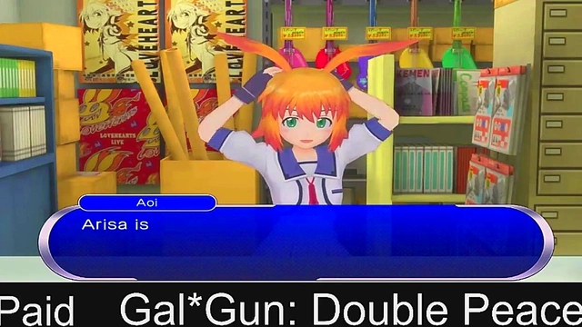 Steamy Anime Game Shooter – Gal*Gun Duo Enjoy Intense Hentai Action