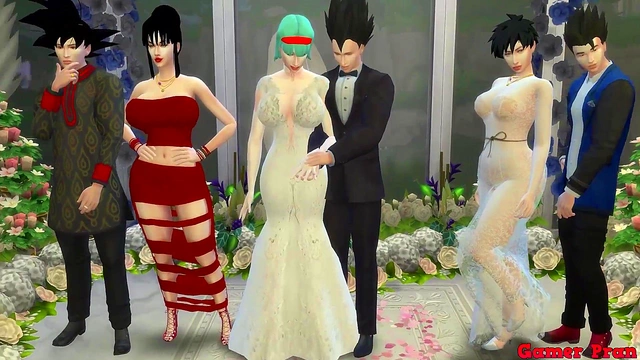 Bulma’s Wedded Bliss Shatters as She's Betrayed and Fucked by Rivals on Her Wedding Night