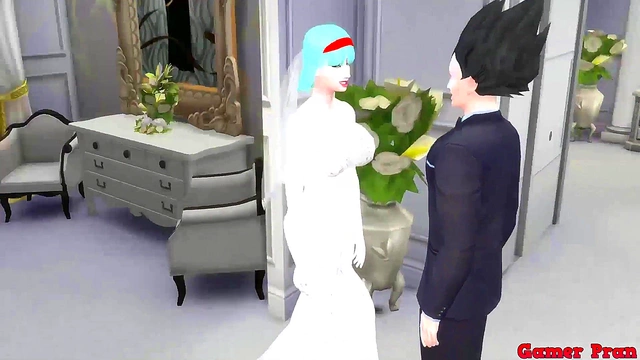 Bulma’s Wedded Bliss Shatters as She's Betrayed and Fucked by Rivals on Her Wedding Night