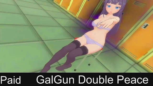 Gal*Gun Anime Girls Get Steamy in Intense Shooter Game Action