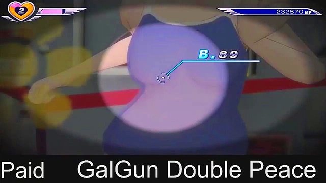 Gal*Gun Anime Girls Get Steamy in Intense Shooter Game Action