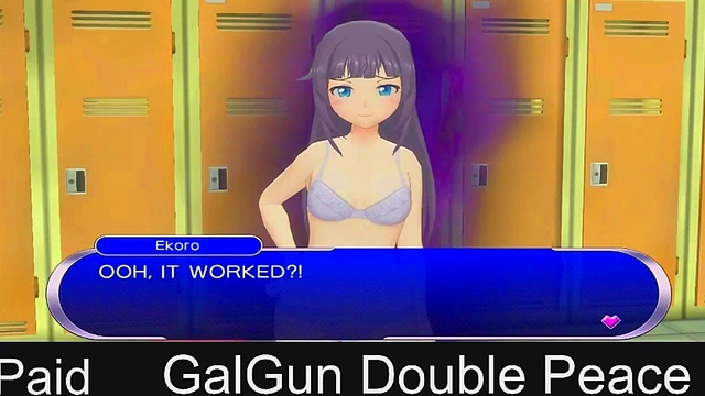 Gal*Gun Anime Girls Get Steamy in Intense Shooter Game Action