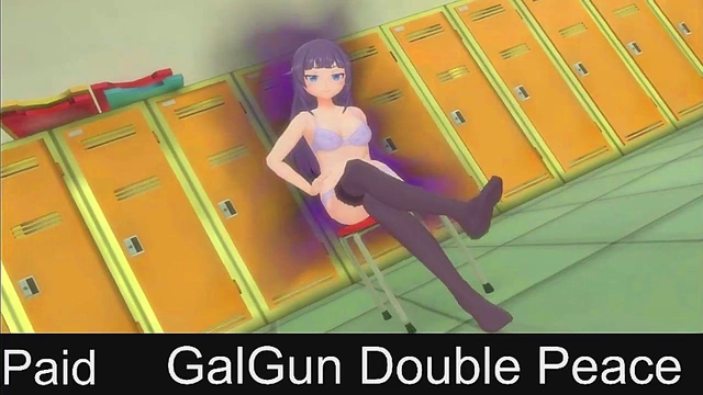 Gal*Gun Anime Girls Get Steamy in Intense Shooter Game Action