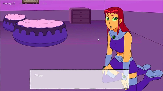 Raven Gives Starfire an Intense Anime HandJob in Teen Titans Hentai