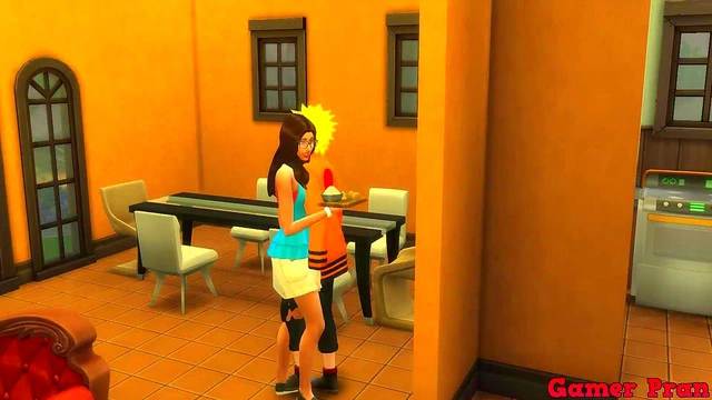 Naruto Cheats With YoungGirl While Hinata's Unaware In Dining Room Drama