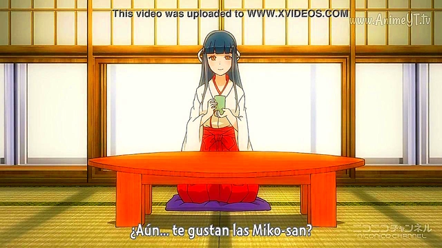 Cute Anime Girl Shows Off Lacy Pants in Ecchi Adventure