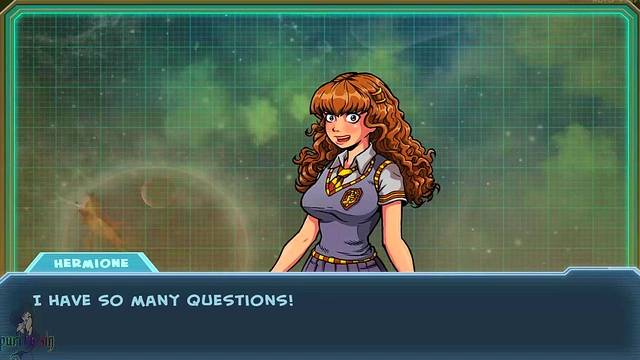 Hermoine's Turn – Busty Schoolgirl Shows Off in Uniform for Akabur's Cam Show