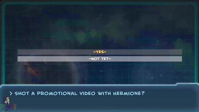 Hermoine's Turn – Busty Schoolgirl Shows Off in Uniform for Akabur's Cam Show