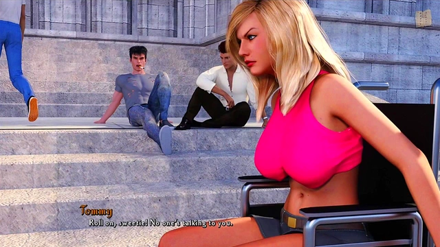 Big-Ass Chick Gets Fucked Hard In 3D Hentai Visual Novel Walkthrough