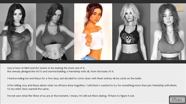 Big-Ass Chick Gets Fucked Hard In 3D Hentai Visual Novel Walkthrough