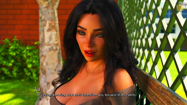 Big-Ass Chick Gets Fucked Hard In 3D Hentai Visual Novel Walkthrough