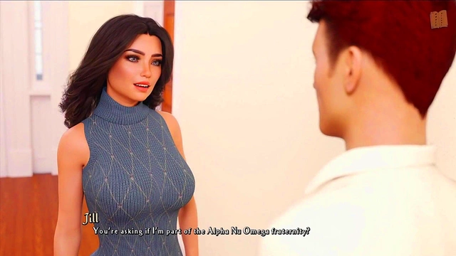 Big-Ass Chick Gets Fucked Hard In 3D Hentai Visual Novel Walkthrough