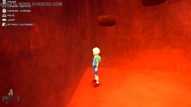 Hentai Vampiress With Big Boobs Plays Sinful 3D Adventure Time Game