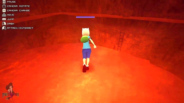 Hentai Vampiress With Big Boobs Plays Sinful 3D Adventure Time Game