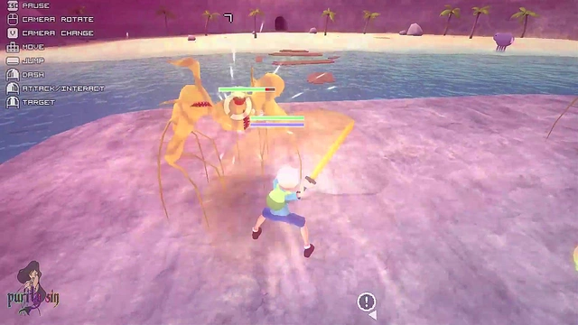 Hentai Vampiress With Big Boobs Plays Sinful 3D Adventure Time Game