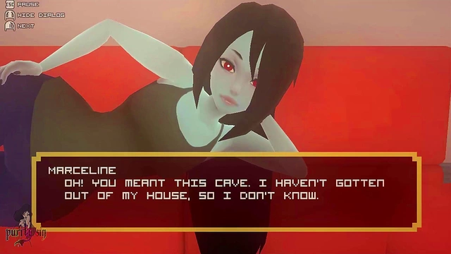 Hentai Vampiress With Big Boobs Plays Sinful 3D Adventure Time Game