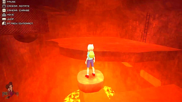 Hentai Vampiress With Big Boobs Plays Sinful 3D Adventure Time Game