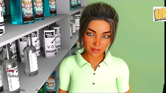 Teen Brunette Gets Wild In 3D Hentai Chick RouteErotic Adventure