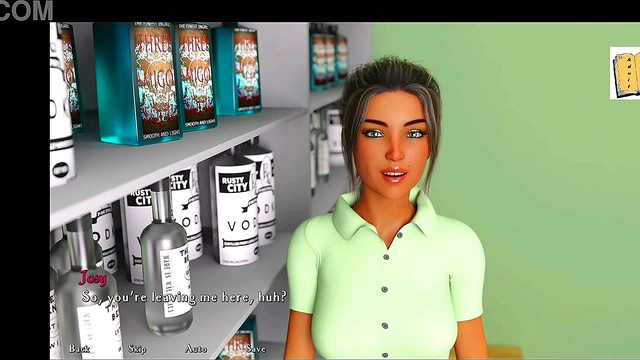 Teen Brunette Gets Wild In 3D Hentai Chick RouteErotic Adventure