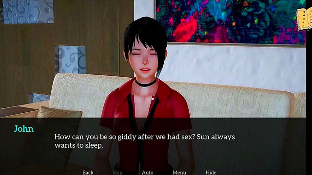 Erotic 3D Cartoon Sex Game Walkthrough – My New Family’s Erotic Adventures
